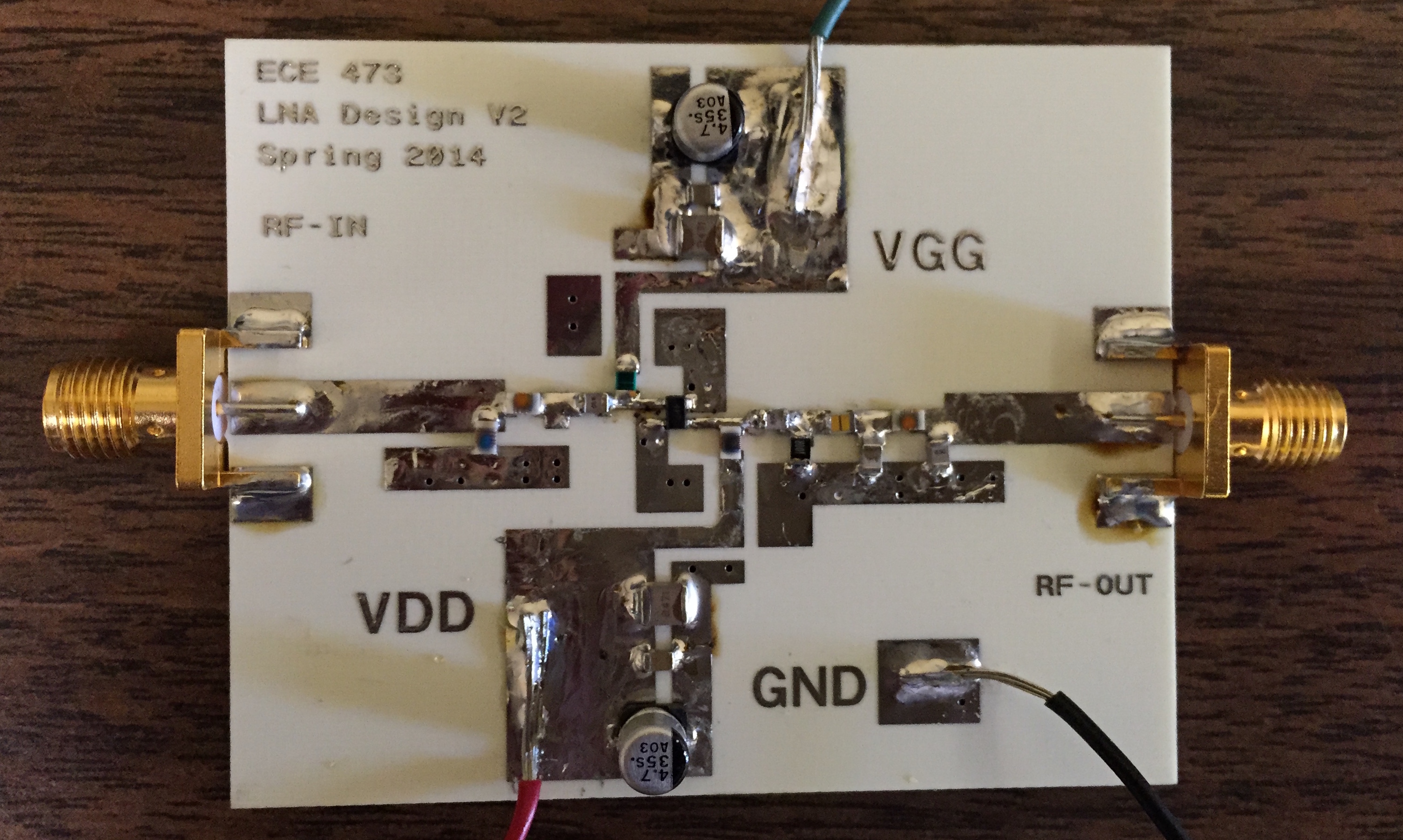 LNA PCB